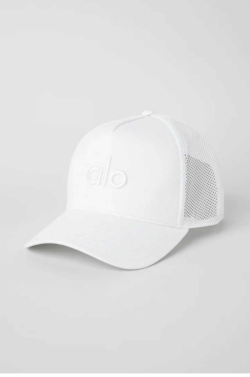 District Trucker Hat - White