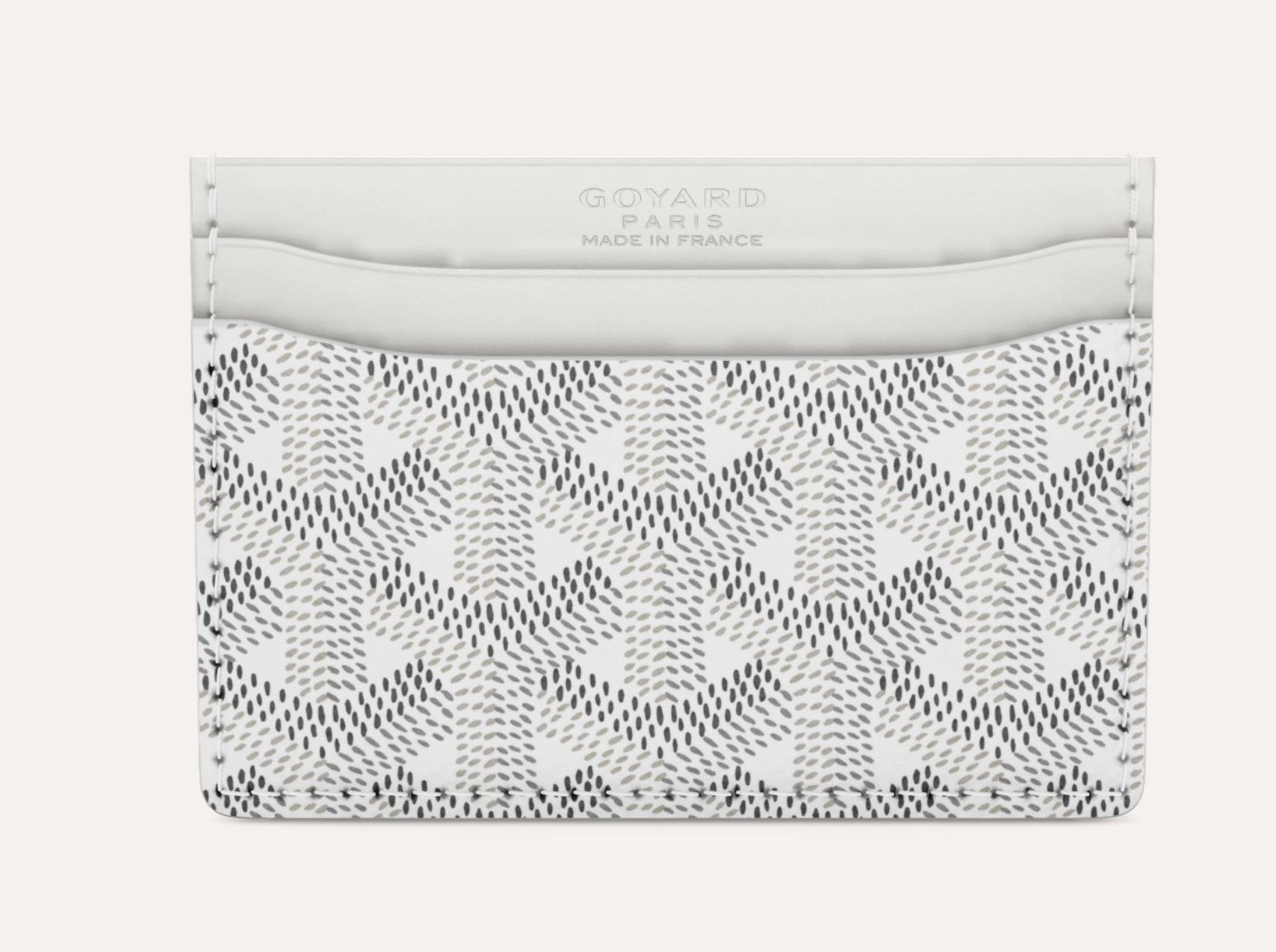 Card holder Maison Goyard - White