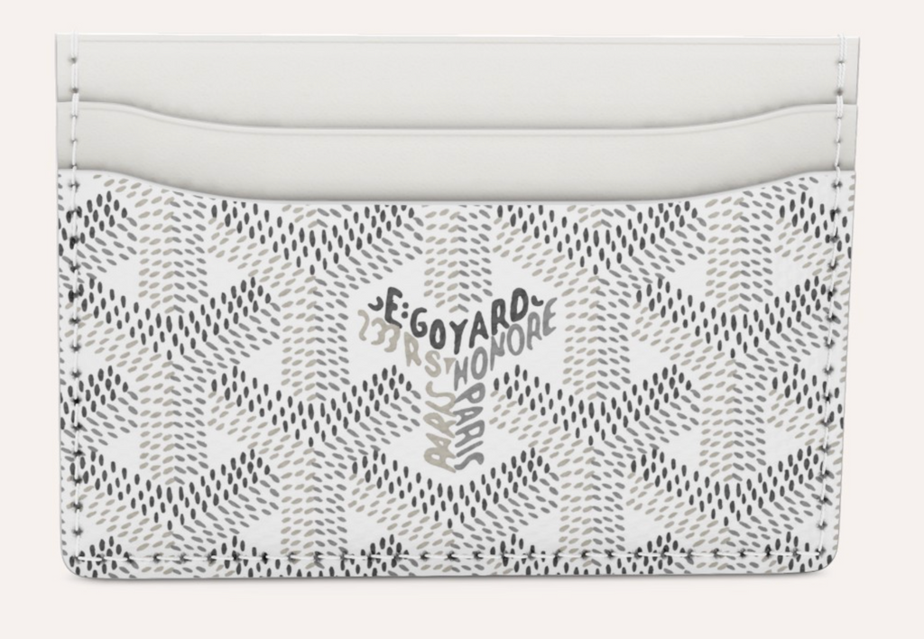 Card holder Maison Goyard - White
