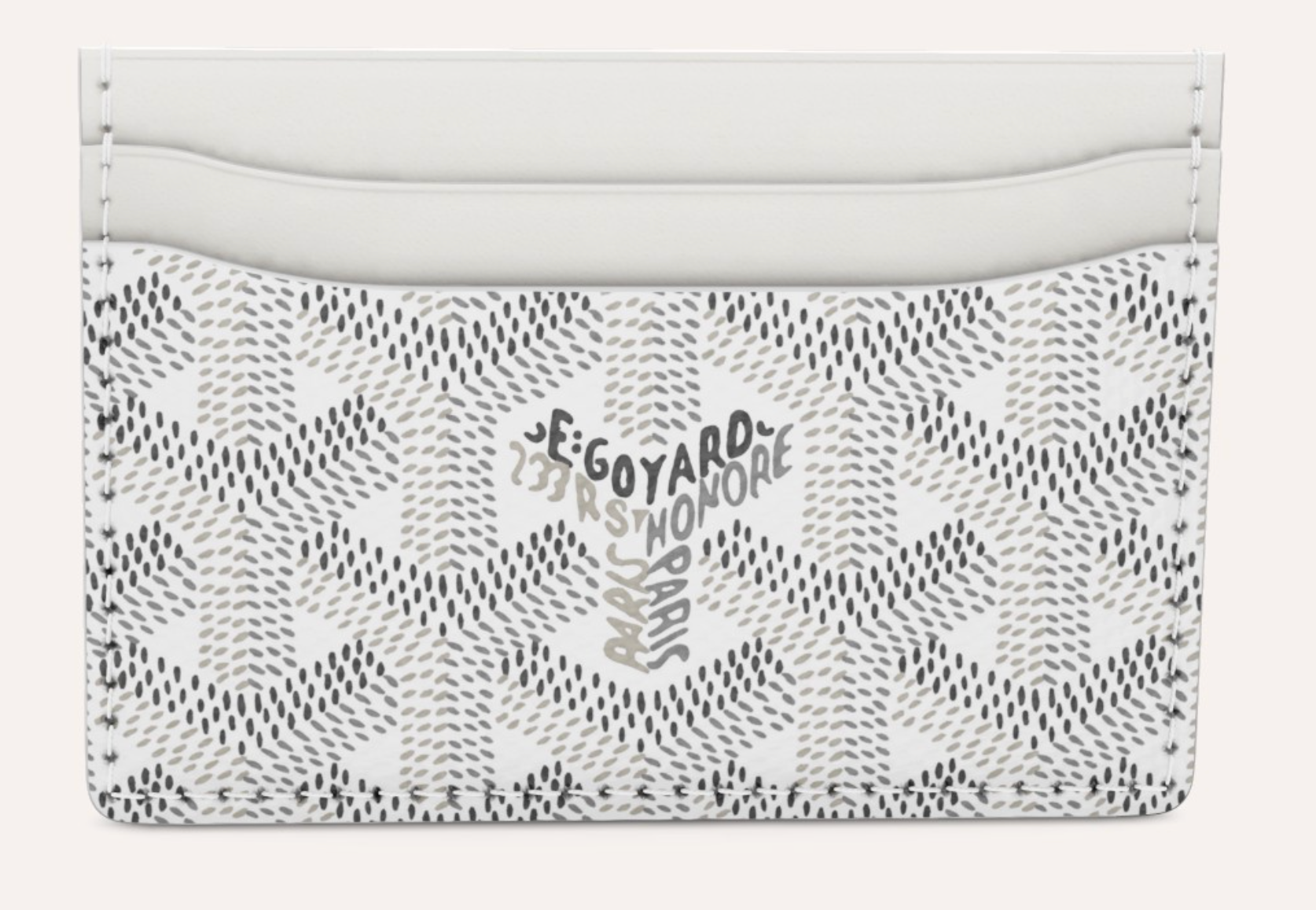 Card holder Maison Goyard - White